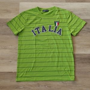 J-Star Italia Logo Green Slim Fit Short Sleeve T-Shirt Size XXL